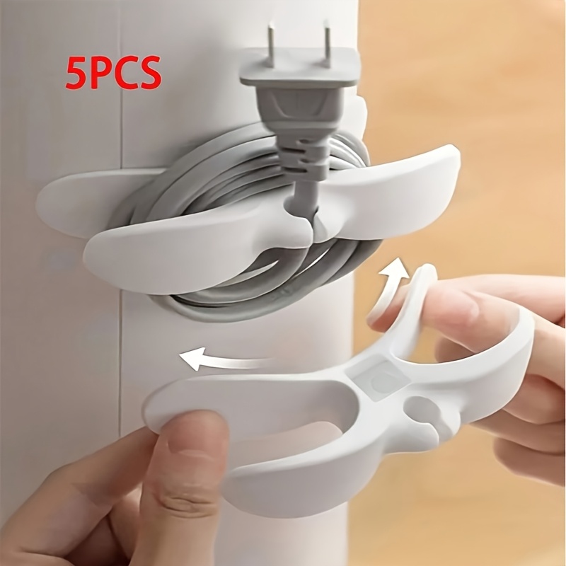 Kitchen Appliances White - 5 organizer per cavi in plastica