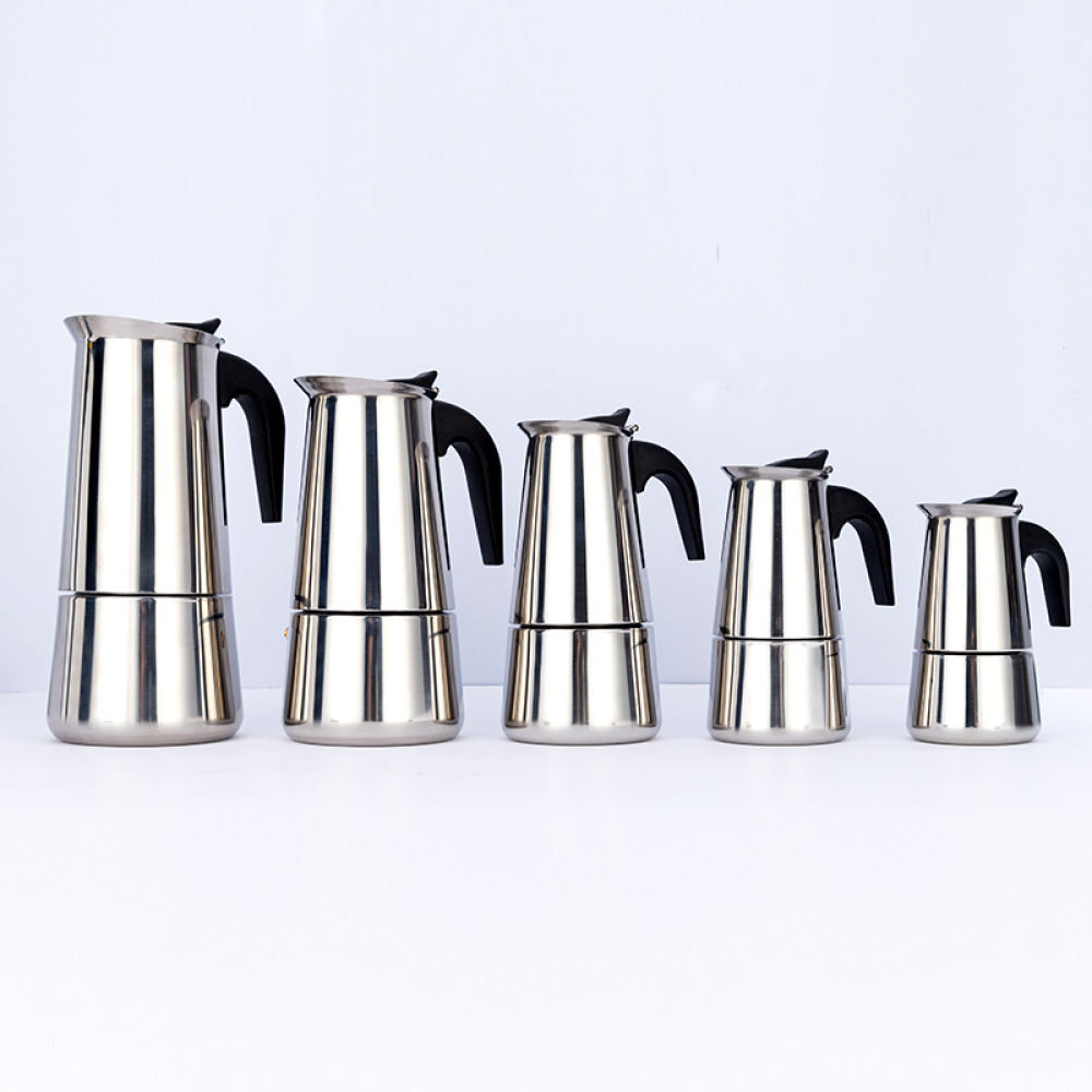 Kitchen Appliances To Gift - Caffettiera Moka in acciaio inossidabile dal