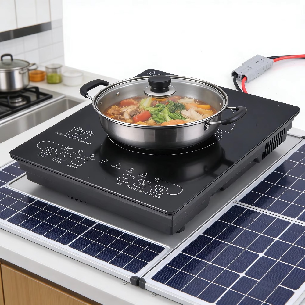 Induction Cooktop Portable - Fornello a Induzione Solare 24V/48V -