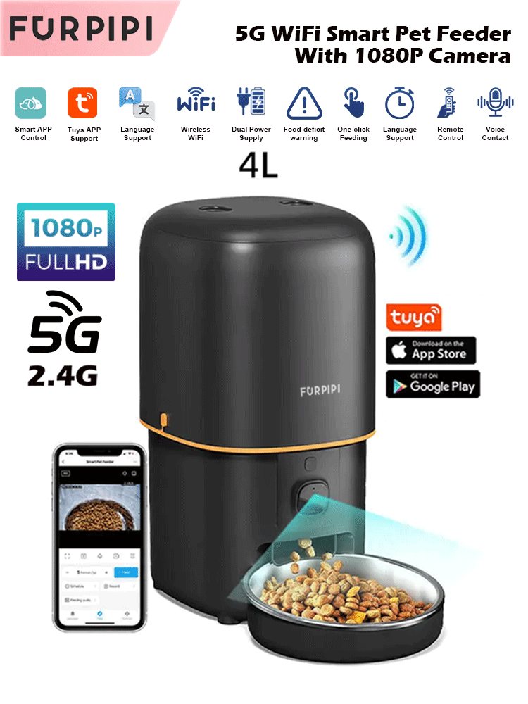 Kitchen Appliances Video - Distributore automatico di cibo per gatti