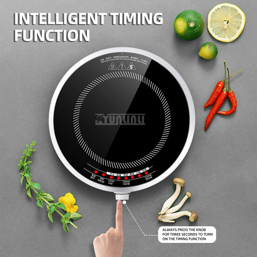 Fornello a induzione rotondo i - Induction Cooktop Portable recensione e prezzo