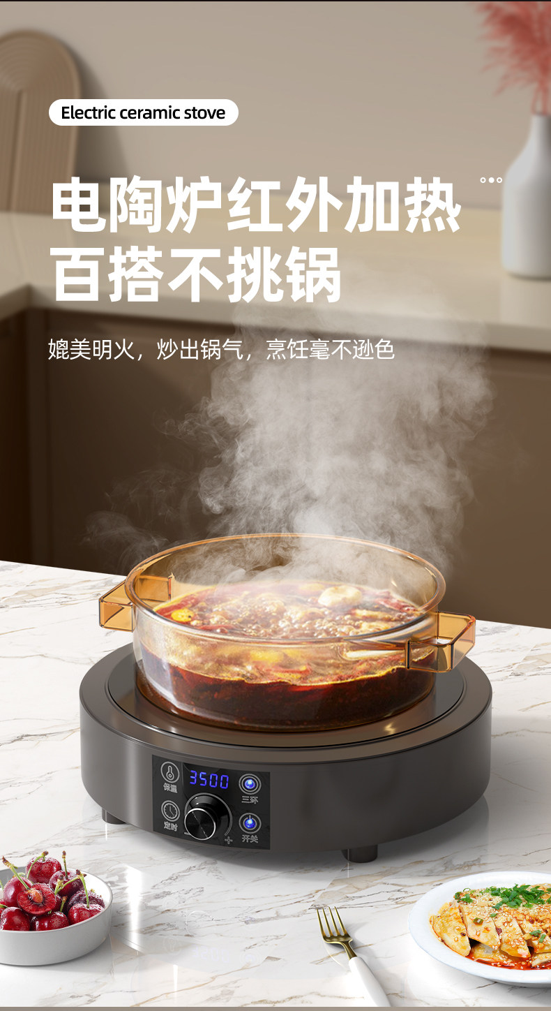 Piano Cottura in Ceramica Mono - Induction Cooktop Portable recensione e prezzo
