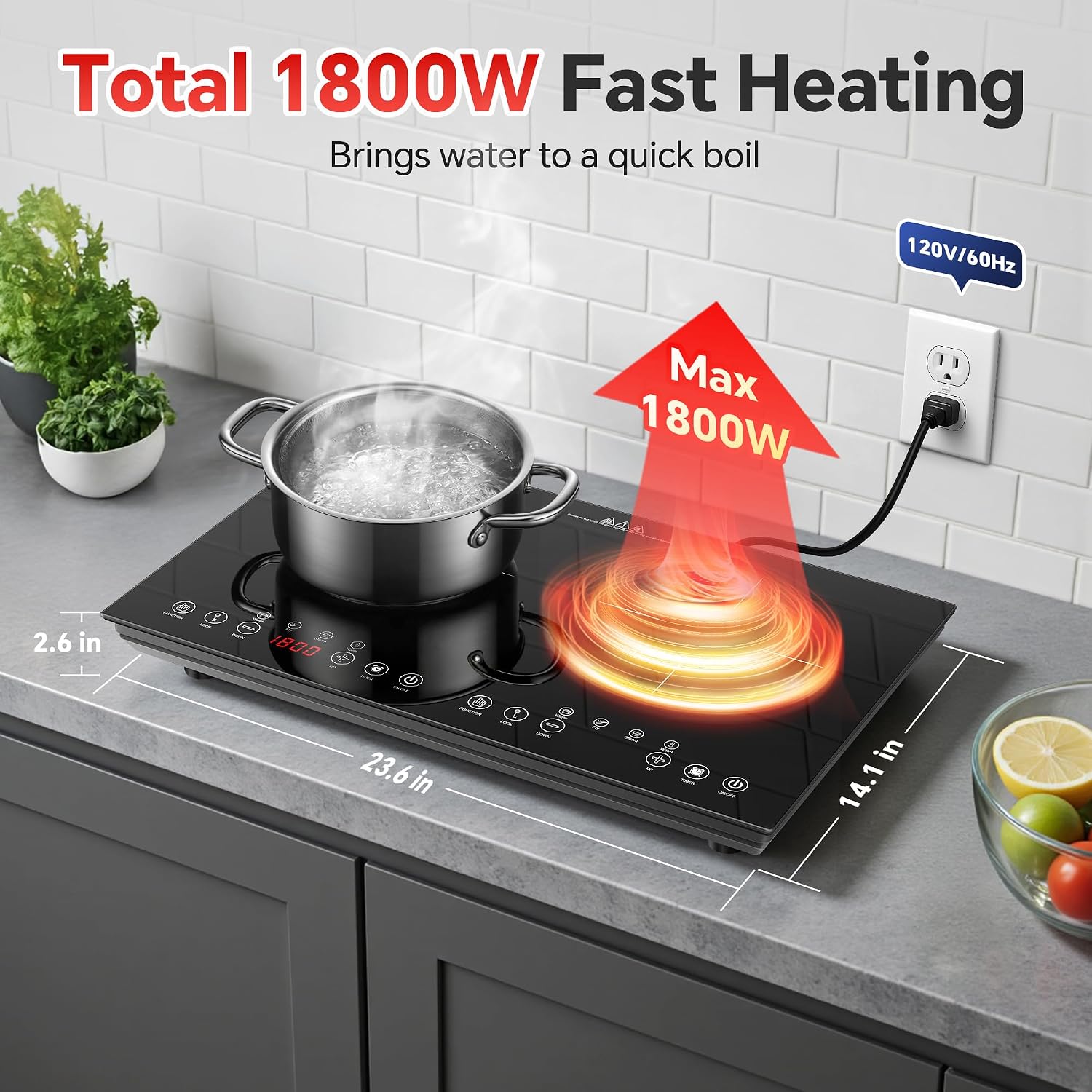 Piano Cottura a Induzione Port - Induction Cooktop Portable recensione e prezzo