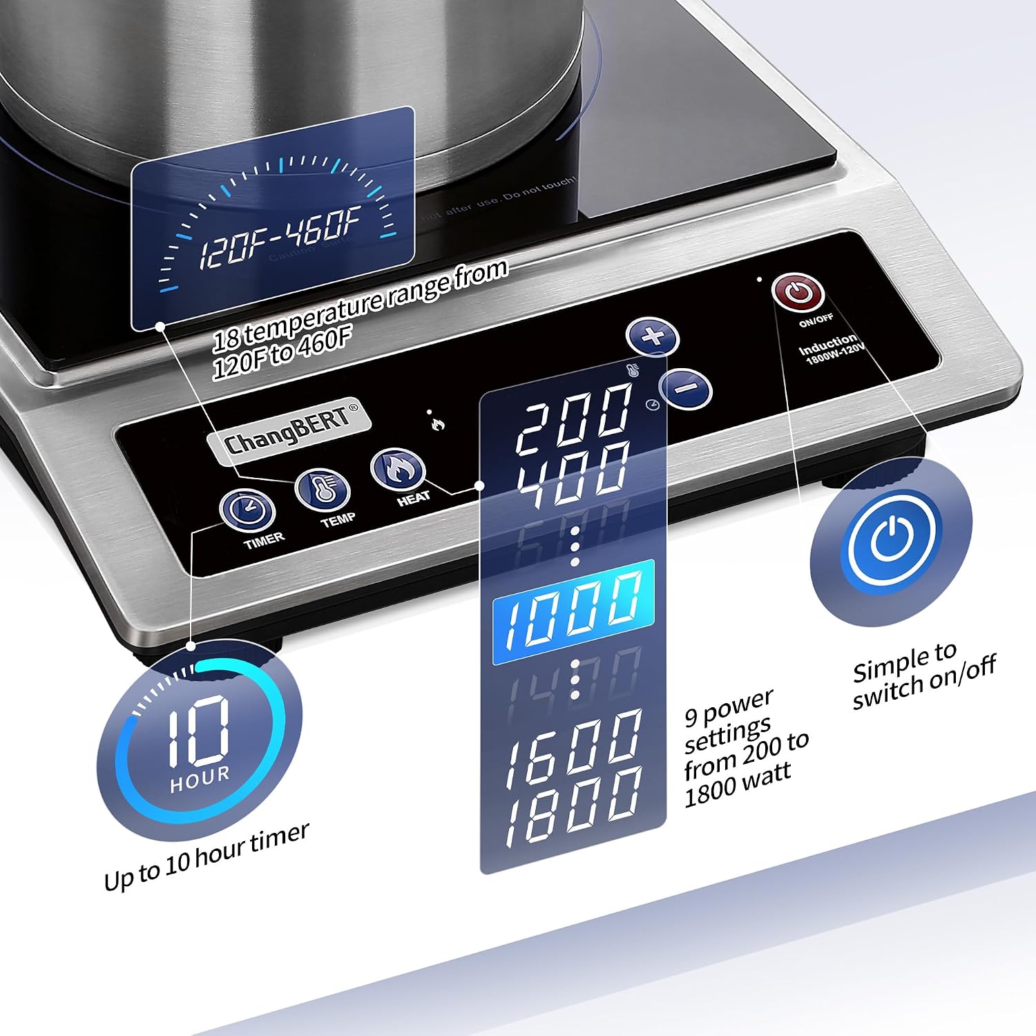 Piano Cottura a Induzione, For - Induction Cooktop Portable recensione e prezzo